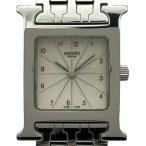 エルメス HERMES Hウォッチ HH1.210.260/4804 シルバー ステンレススチール 腕時計 レディース 中古