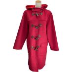 サルヴァトーレ・フェラガモ Salvatore Ferragamo ダッフルコート レッド ウール ダッフルコート レディース 中古