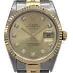 ロレックス ROLEX デイトジャスト 16233G ゴールド ゴールド/ステンレススチール 腕時計 メンズ 中古