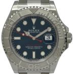 ロレックス ROLEX ヨットマスター40 126622 ブルー プラチナ/ステンレススチール 腕時計 メンズ 中古