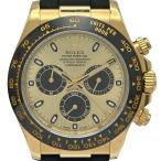 ロレックス ROLEX デイトナ 116518LN シャンパン/ブラック ゴールド 腕時計 メンズ 中古