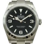 ロレックス ROLEX エクスプローラー40 224270 ブラック ステンレススチール 腕時計 メンズ 中古