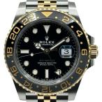 ロレックス ROLEX GMTマスター2 126713GRNR ブラック ゴールド/ステンレススチール 腕時計 メンズ 中古