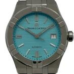 モーリス・ラクロア MAURICE LACROIX アイコンオートマティック39サマーエディション AI6007-SS00F-431-C ブルー  腕時計 メンズ 中古