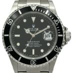 ロレックス ROLEX サブマリーナ 16610 ブラック ステンレススチール 腕時計 メンズ 中古