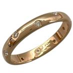 ティファニー TIFFANY＆CO 11Pダイヤリング 750PG ピンクゴールド Au750 ジュエリー 中古