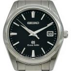 グランドセイコー Grand Seiko メンズウォッチ 9Fクォーツ SBGX061(９F62-0AB0) ブラック ステンレススチール 腕時計 メンズ 中古