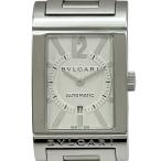 ブルガリ BVLGARI レッタンゴロ RT45S ホワイト ステンレススチール 腕時計 レディース 中古