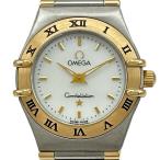 オメガ OMEGA コンステレーション ミニ 1362.70 ホワイトシェル ゴールド/ステンレススチール 腕時計 レディース 中古