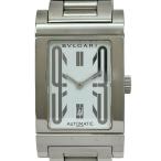 ブルガリ BVLGARI レッタンゴロ RT45S ホワイト ステンレススチール