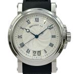 ブレゲ Breguet マリーン2 ラージデイト 5817 シルバー ステンレススチール 腕時計 メンズ 中古