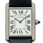 カルティエ Cartier タンク マスト LM WSTA0041 シルバー ステンレススチール 腕時計 メンズ 中古