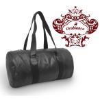 【送料無料 美品】 オロビアンコ ボストンバッグ ドラムバッグ ショルダーバッグ 鞄 レザー ブラック メンズ レディース 大容量 柔らかめ