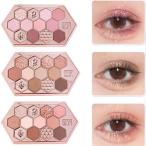 ショッピングアイシャドウ Gecomo アイシャドウ 可愛い 蜂の巣 メイクパレット アイシャドウ アイシャドウパレット 茶粉 アイシャド 防水 防汗 アイシャドウー 10.8