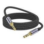 MOSWAG オーディオケーブル2メートル(2m) 3.5mm aux ケーブル 3.5mmオーディオケーブル ヘッドホンケーブル オス-オス ステレ