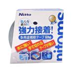 ニトムズ 多用途補修テープ lite 簡単修理 強力防水 耐水 屋外 水漏れ防止 幅48mm×長さ25m×厚さ0.17mm 1巻入 シルバー M535