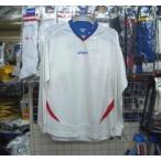  ограниченный выпуск Asics длинный рукав pra рубашка белый × синий белый × голубой 150cm Junior Kids ребенок asics XS6218 новый товар retro 