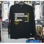 ルコック フットサルロングTシャツBLK 黒 ブラック Mサイズ le coq QF111273新品 レトロ