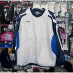 アンブロ EXサーモライトシャツ PWHT 白 ホワイト O-XOサイズ 大きいサイズ umbro UBA4530 新品 レトロ 即決価格