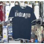 アンブロ イングランド コットンTシャツ DNVY Lサイズ umbro 5755 新品 レトロ