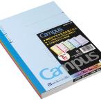 コクヨ　 ノ-3CBNX5　キャンパスノート(カラー表紙)5色パック(普通横罫中横罫)