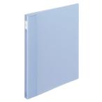 コクヨ　フ-PS410B　ポップリングファイル　A4 スリム青