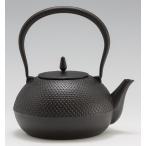 ショッピング南部鉄瓶 【南部鉄器】鉄瓶 梔子（くちなし）大 Φ17.3xH21.5cm 約1.6L【IH対応】 IKENAGA/池永鉄工 伝統的あられ文様