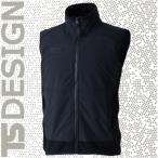 TSDESIGN 5548 ニッカーズフリースベスト 秋冬 藤和 S〜6L 軽量 ストレッチ 保温性 男女兼用 作業服 (社名ネーム一か所無料)