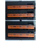 トラムウェイ HOゲージ TW-103SF 国鉄103系低運転台・非ユニット窓・非冷房車、朱色1号動力付基本4両セットE(クモハ103+モハ102(M)＋サハ１０３+クハ103)