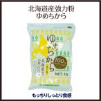送料無料　木田製粉　北海道産強力粉　ゆめちから　1kg　