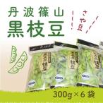 2022年産 丹波篠山 黒大豆 黒えだ豆 さや豆 300g 6袋 送料無料