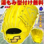 SSK ソフトボール用 グラブ オールラウンド用 右投げ用 黄色 WNS11525 エスエスケイ ウインドリーム ソフト用 グローブ 一般用 大人用 3号 2号 2025年モデル　
