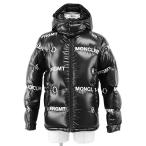 【極美品】MONCLER GENIUS × フラグメント 藤原ヒロシ モンクレール ジーニアス ダウンジャケット MAYCONNE フード取外可 メンズ 0 黒 白
