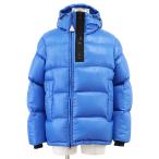 MONCLER モンクレール ダウンジャケット 2021年製 GUITRY ギトリー シグネチャー ロゴ パッチ & チャーム 軽量 メンズ 1 青 ルーマニア製