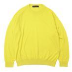 LOUIS VUITTON PARIS ルイ・ヴィトン パリ セーター ニット 21AW ロゴ インサイドアウト プレート カシミヤ混 丸首 長袖 メンズ XL 黄 伊製