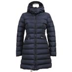 ショッピングmoncler 【美品】MONCLER モンクレール ダウンコート CHARPAL 2020年製 ロゴ フード取外可 ナイロン100% レディース 12 152cm向け 紺 ルーマニア製