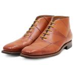 SALE[ прекрасный товар ]SCOTCH GRAIN Scotch серый n гонки выше ботинки ST-634 Spider 5 отверстие semi квадратное tu кожа обувь мужской 24 чай сделано в Японии 