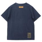 LOUIS VUITTON ルイ・ヴィトン メンズ Tシャツ インサイドアウト XXL 22AW ロゴ ヘビーウェイト リラックスフィット トップス 紺 伊製
