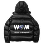 MONCLER FRAGMENT モンクレール フラグメント ダウンジャケット 藤原ヒロシ 21年製 HANTIUM デカロゴ フード取外可 ハンガー付 メンズ 1 黒