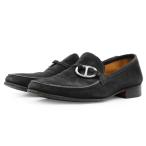 [SALE]HERMES Hermes Loafer размер 40 мужской Alessandro she-n Dunk ru Vibram подошва замша уголь черный 