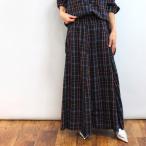 30％OFF Johnbull ジョンブル JL234K01 ネル チェック フレア スカート