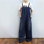 Johnbull ジョンブル JL251P21 デニム タック ベア サロペット