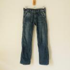 デニム&ダンガリー キッズ ペインターデニムパンツ ペイント、パッチワークなどの加工 140（w-1665）