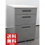  литейщик Wagon kokyo3 уровень боковой Wagon тумбочка на колесах внутренний Wagon Wagon выдвижной ящик серый ключ имеется б/у 