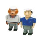 アクアメイト・クマと船長（２個セット） ボーネルンド 水遊び カナルロック アクアプレイ