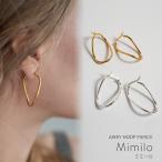Yahoo! Yahoo!ショッピング(ヤフー ショッピング)TV番組 衣装協力 ピアス レディース フープピアス MIMILO ミミーロ 金属アレルギー 対応 丸 ラウンド ピアス シンプル シルバー925 大ぶり 18k ゴールド