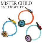Yahoo! Yahoo!ショッピング(ヤフー ショッピング)ミスターチャイルド ブレスレット MISTER CHILD SMILE BRACELET スマイル ブレスレット YELLOW イエロー PINK ピンク BLUE ブルー 韓国アクセサリー smlbrt ACC