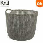 CURVER(カーバー) Knit COLLECTION ラウンドバスケット30L ブラウンBR