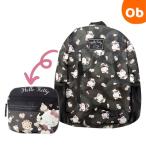  Sanrio складной рюкзак темный ga- Lee Hello Kitty [ кошка pohs бесплатная доставка ]