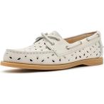s Perry A/O Embossed Perf женский deck shoes Cream( крем )